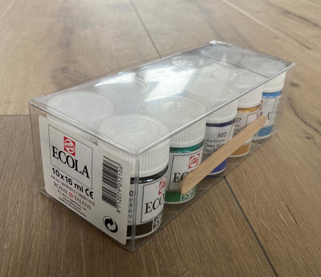 Plakkaatverf Ecola Royal Talens (10 x 16 ml) [Nieuw], Ophalen, Nieuw, Overige typen