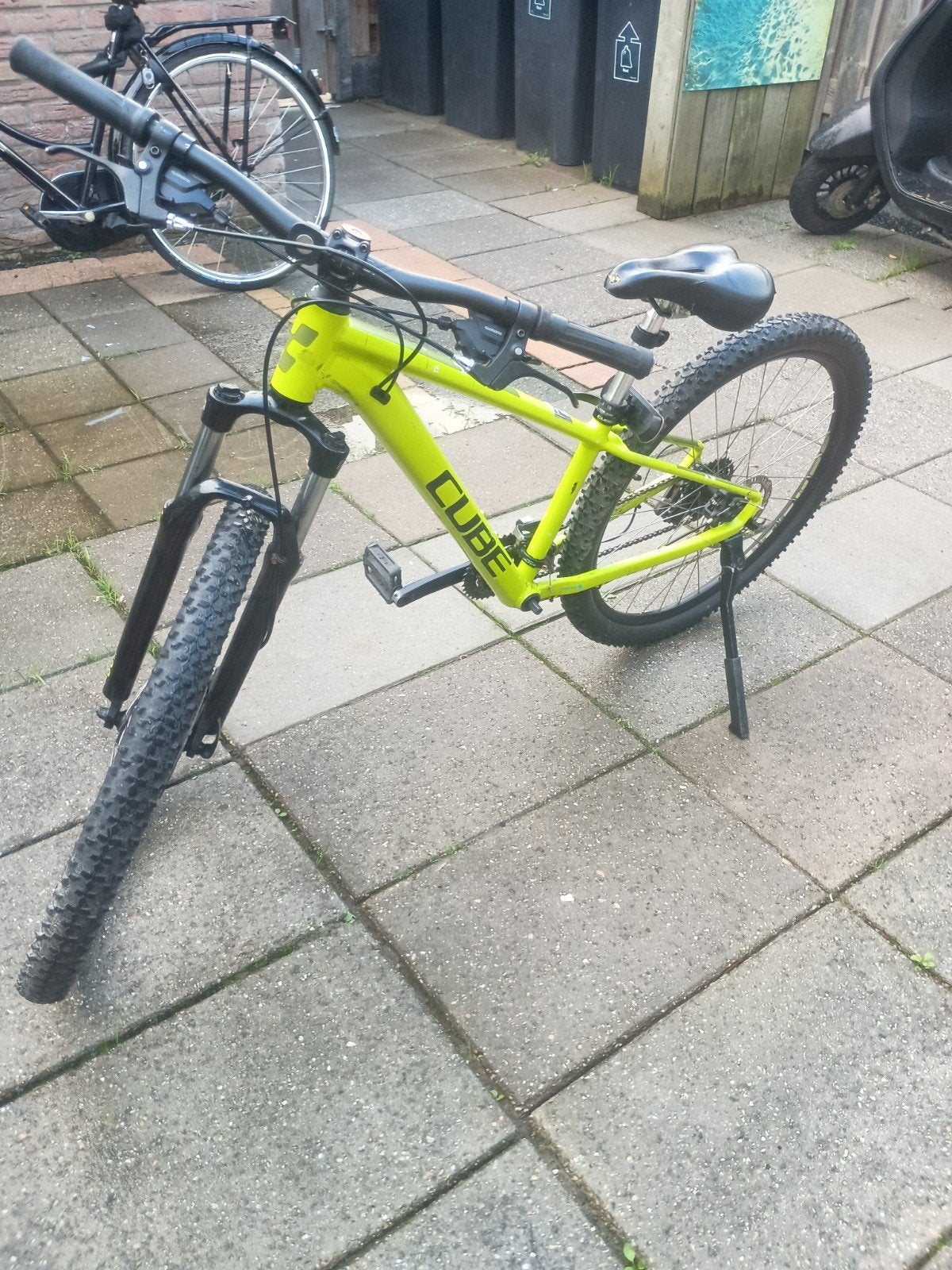 mountainbike, Ophalen, 24 inch of meer, Gebruikt, Staal