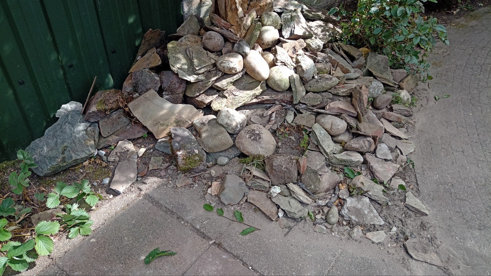 Natuurstenen gratis, Tuin en Terras, Grind, Keien en Split, Ophalen, Gebruikt, Overige typen