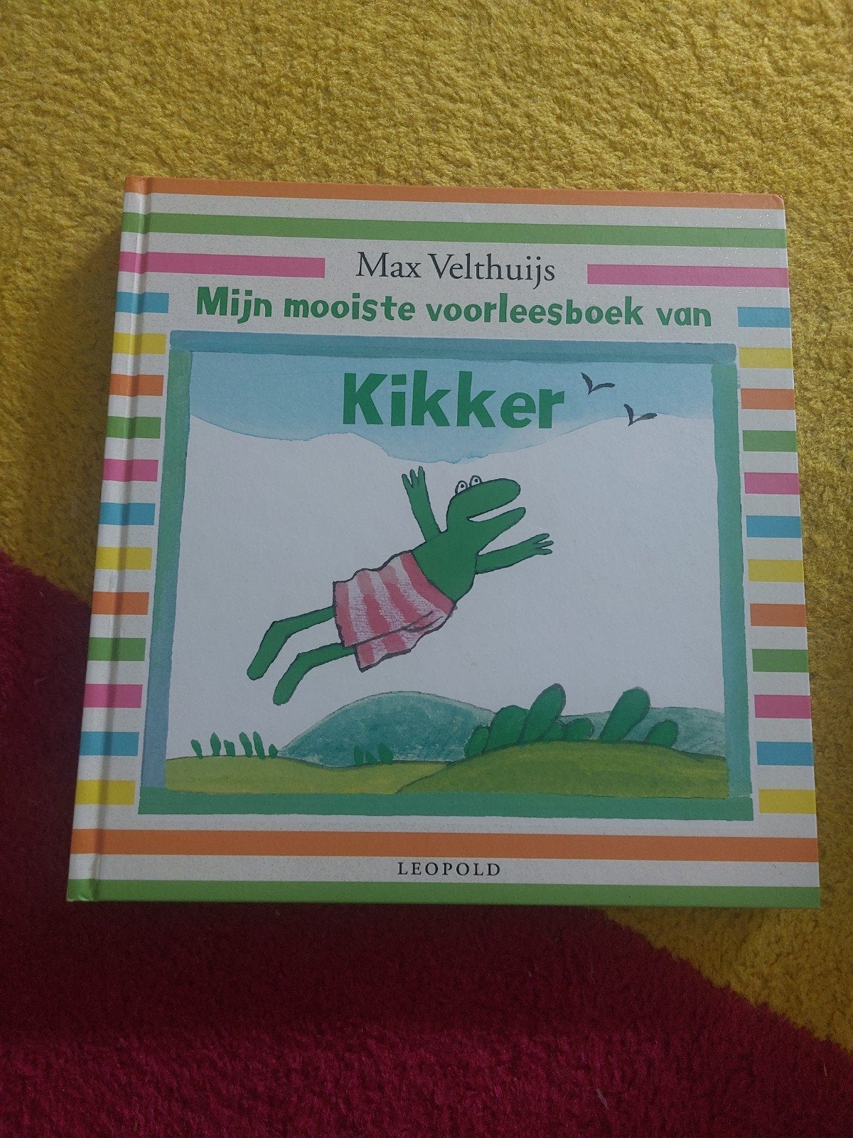 Kikker pakket zgan voorleesboek, 2x boek, domino, kwartet, Boeken, Ophalen, Zo goed als nieuw, Max Velthuijs, Plaatjesalbum