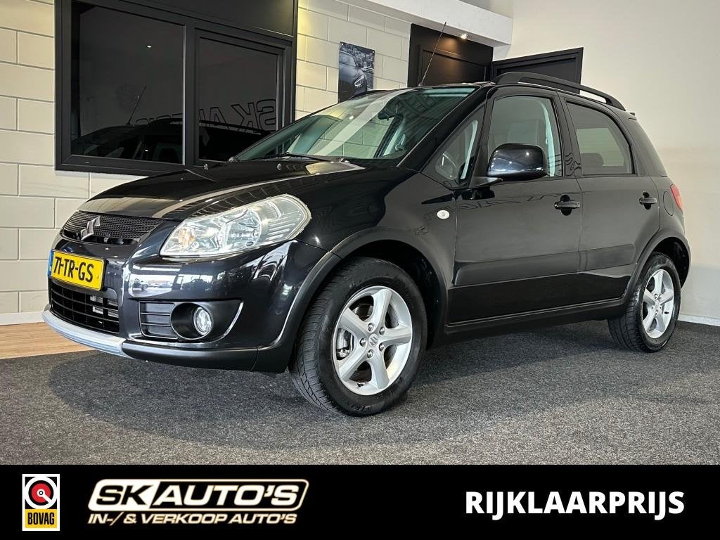 Suzuki SX4 1.6 4GRIP l NAP l CLIMA l LMV l PDC l KEYLESS l 4, Auto's, Suzuki, Gebruikt, 4 cilinders, Zwart, Handgeschakeld
