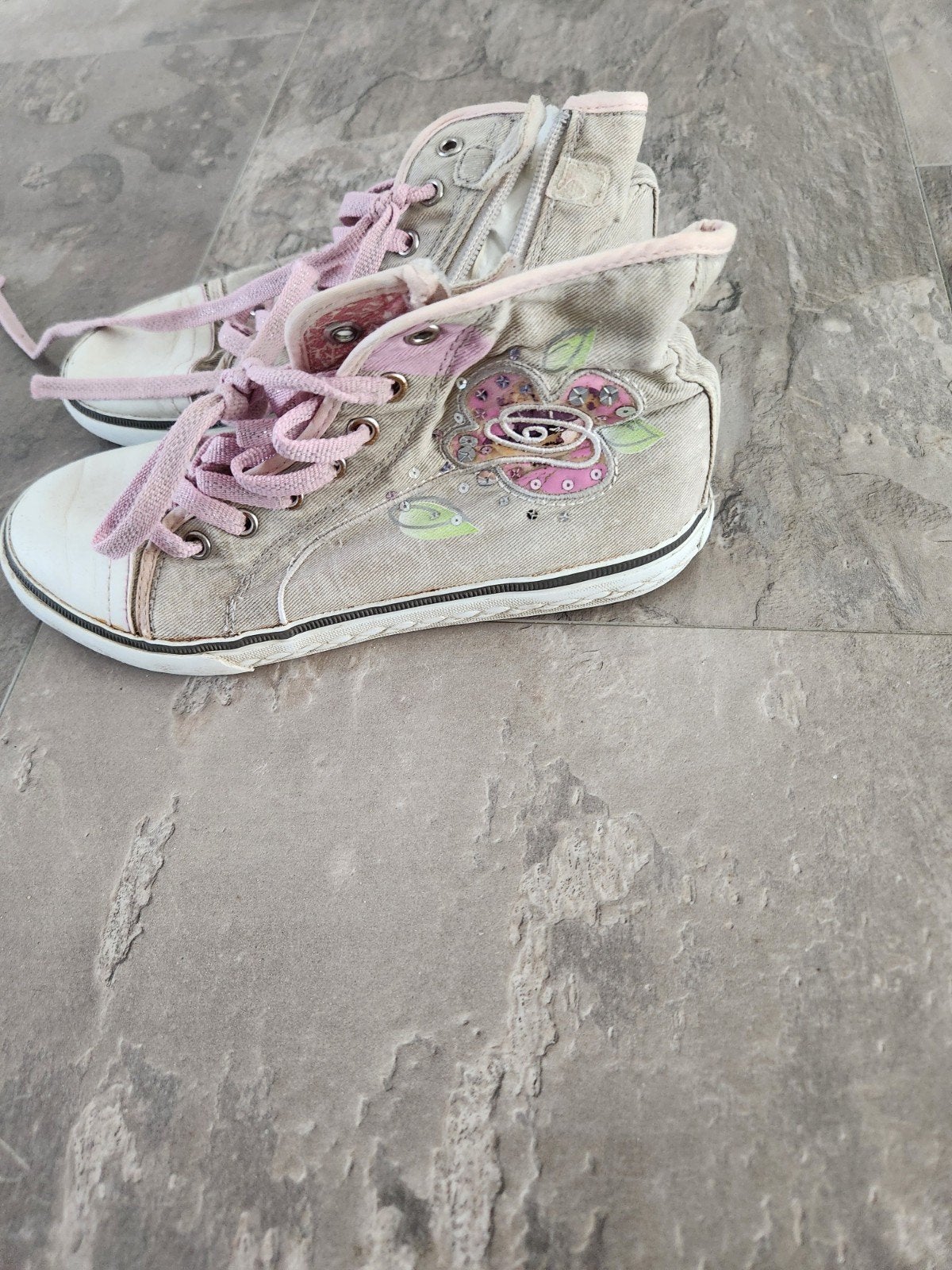 Geox sneakers maat 34, gedragen, Gebruikt, Meisje, Sportschoenen, Ophalen of Verzenden