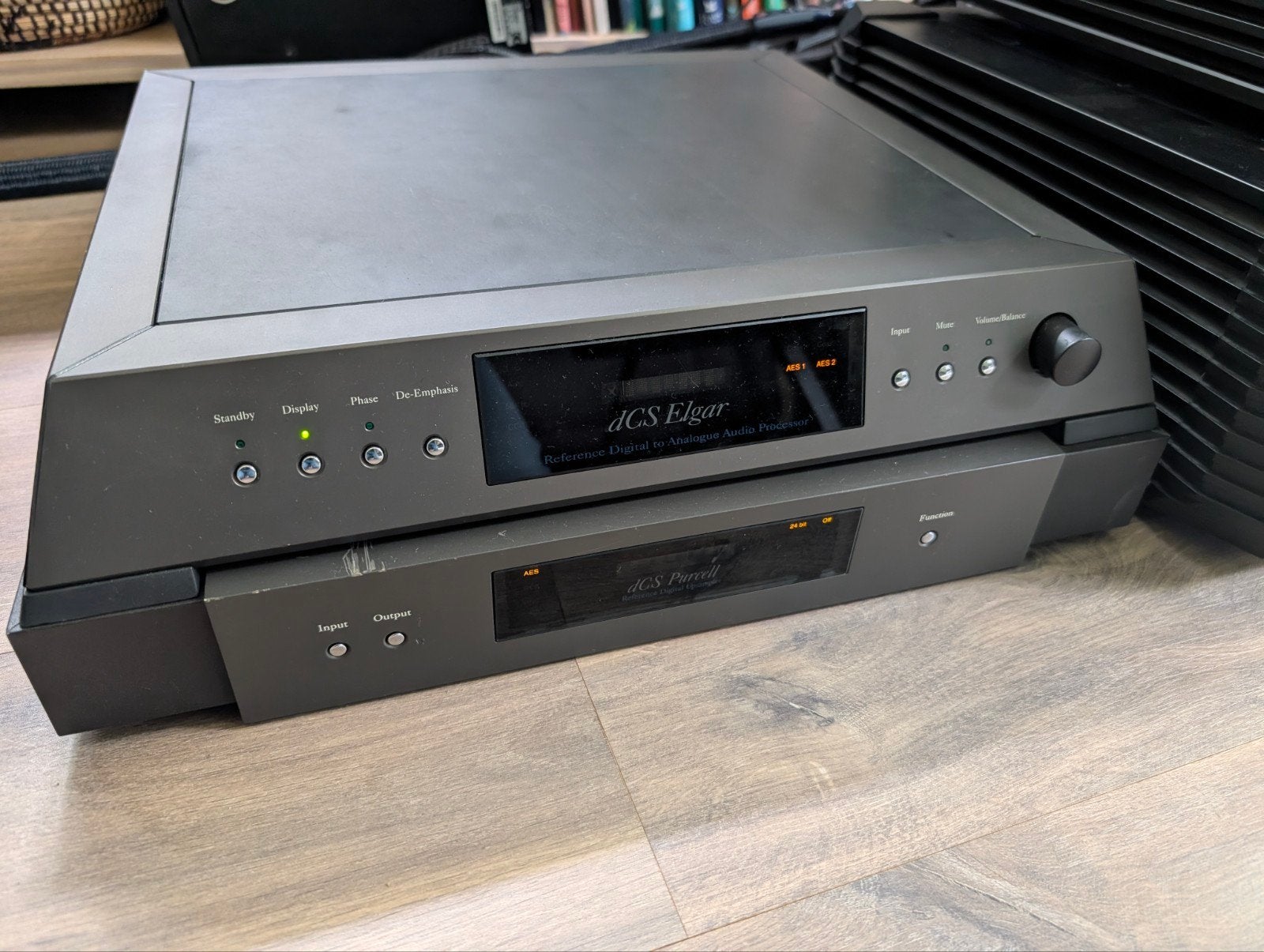 dCS Elgar + Purcell DAC / Upsampler / Pre amp Geserviced, Ophalen