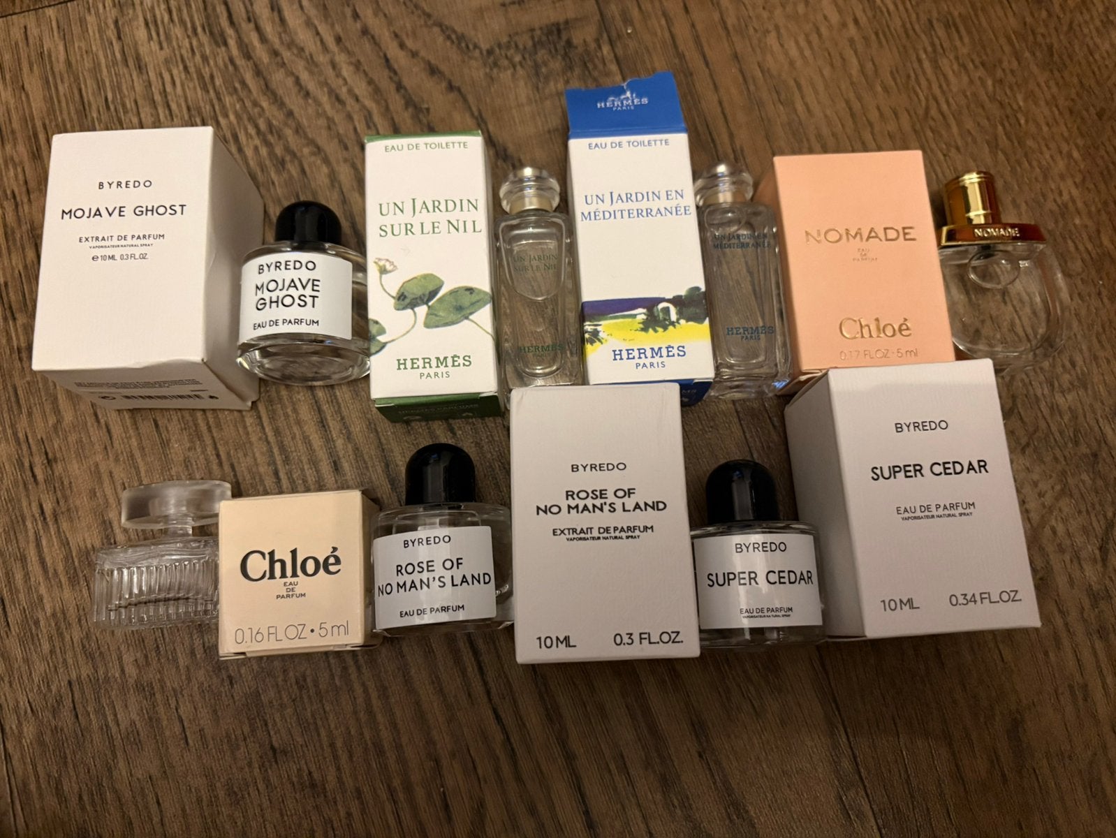 Mini parfums, Ophalen of Verzenden, Nieuw, Miniatuur, Gevuld