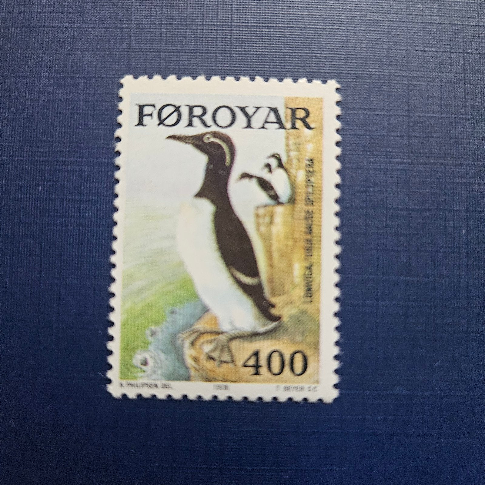 Denemarken Faeröer nr 38 pf, Ophalen of Verzenden, Denemarken, Postfris