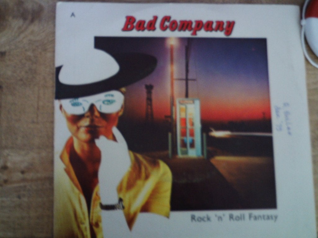 bad company - rock 'n' roll fantasy 5jul, 7 inch, Ophalen of Verzenden, Zo goed als nieuw, Pop