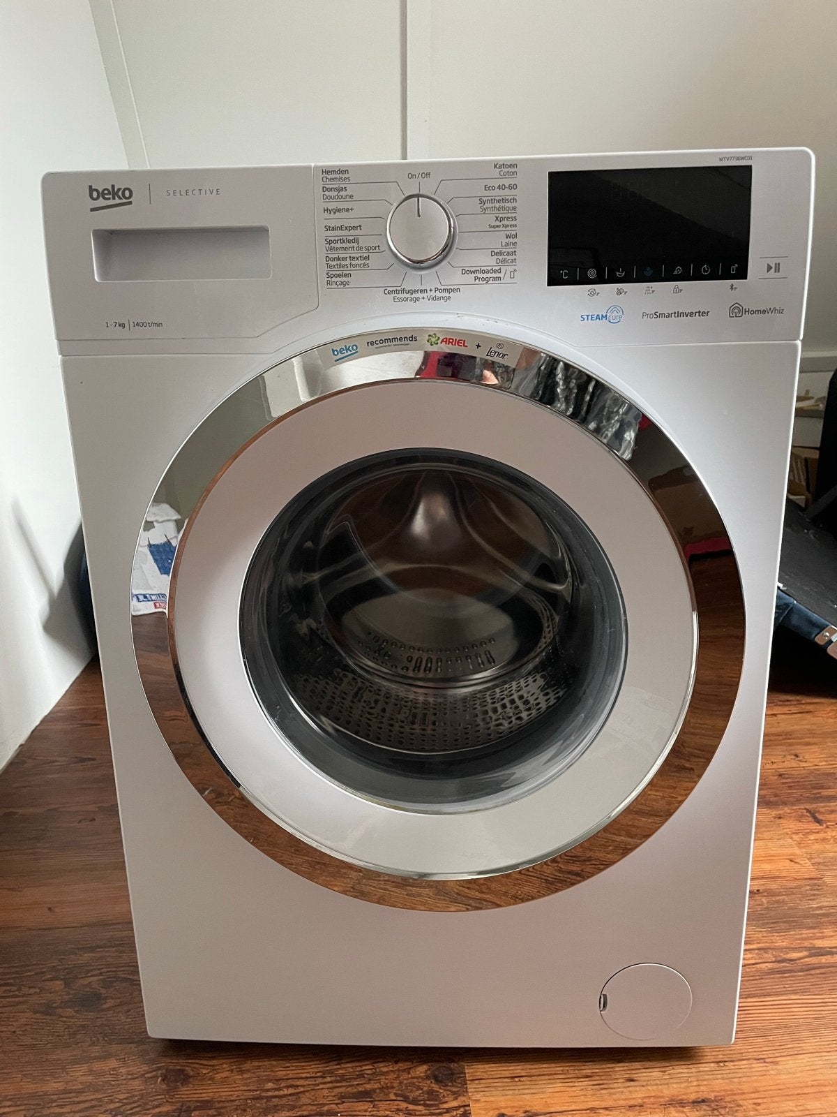 Beko Wasmachine - 6 jaar oud, perfect werkend, Witgoed en Apparatuur, Wasmachines, Ophalen, Gebruikt, Handwasprogramma, Voorlader