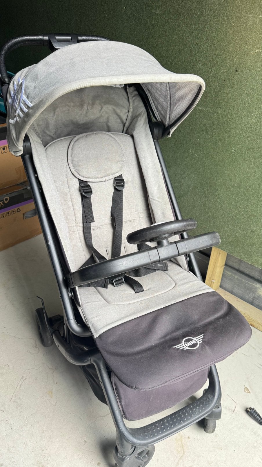 Grijze buggy by easy walker mini cooper, Ophalen, Zo goed als nieuw