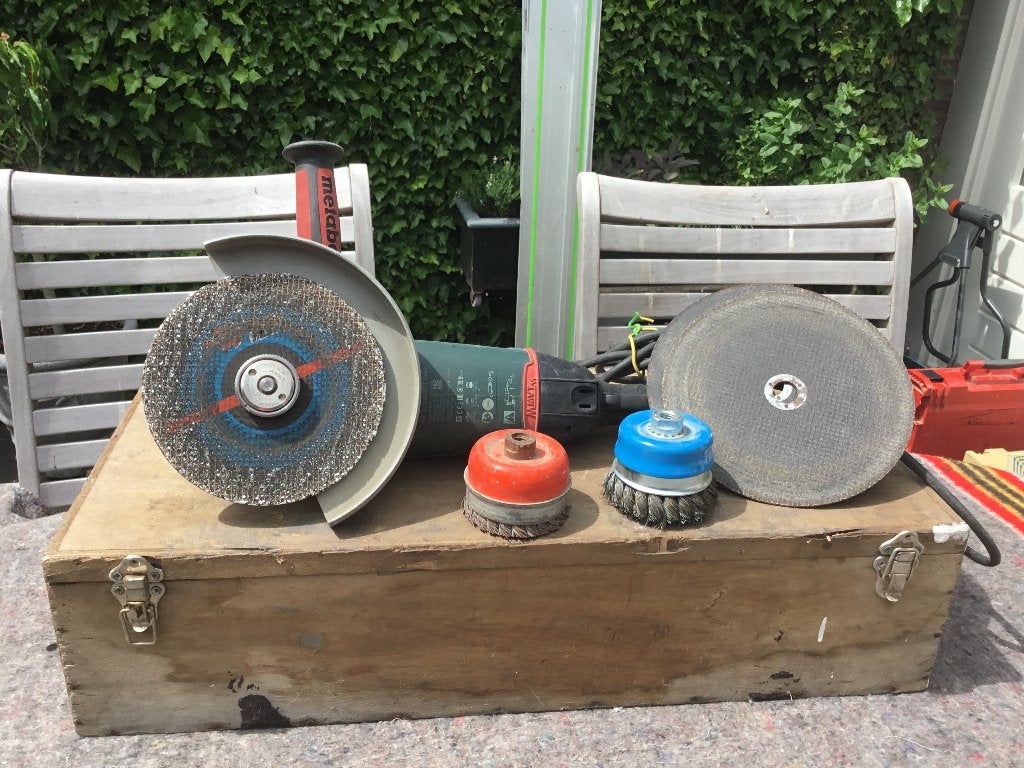 Metabo doorslijpmachine, Ophalen, Gebruikt, 1000 watt of meer, Haakse handslijpmachine