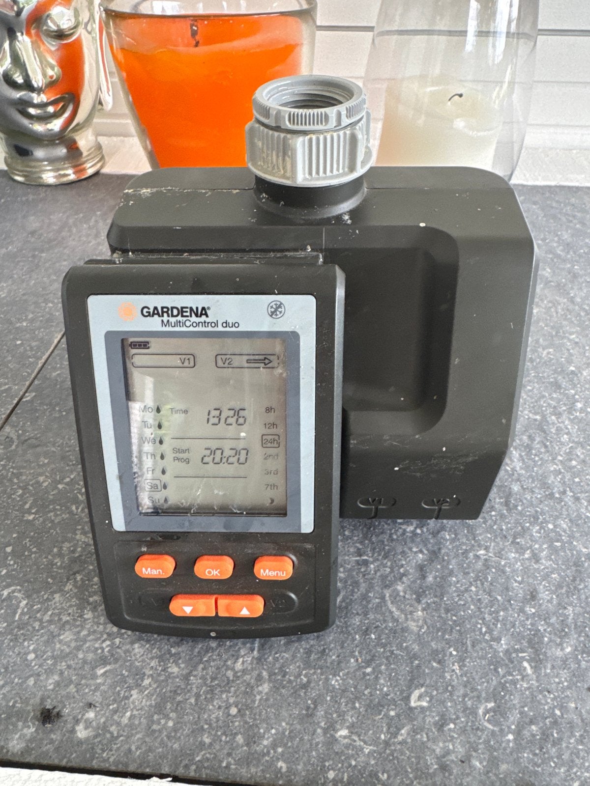 Gardena MultiControl Duo Watercomputer, Ophalen of Verzenden, Gebruikt