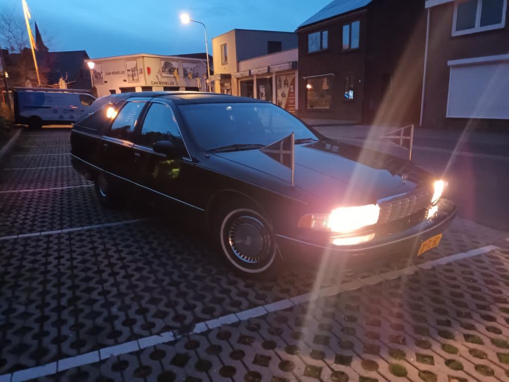 Chevrolet Caprice 1992 Zwart, Auto's, Automaat, 5000 cc, 8 cilinders, Airconditioning
