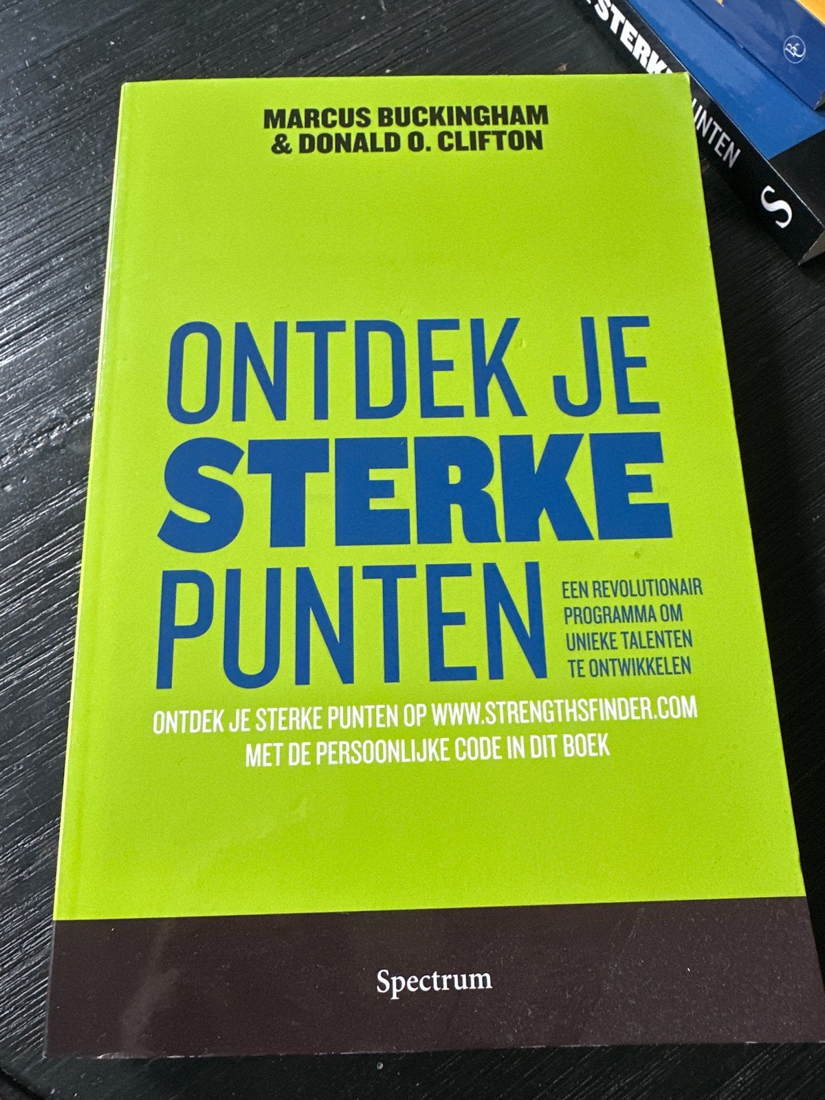 Donald O. Clifton - Ontdek je sterke punten, Boeken, Sociale wetenschap, Zo goed als nieuw, Donald O. Clifton; M. Buckingham, Ophalen of Verzenden