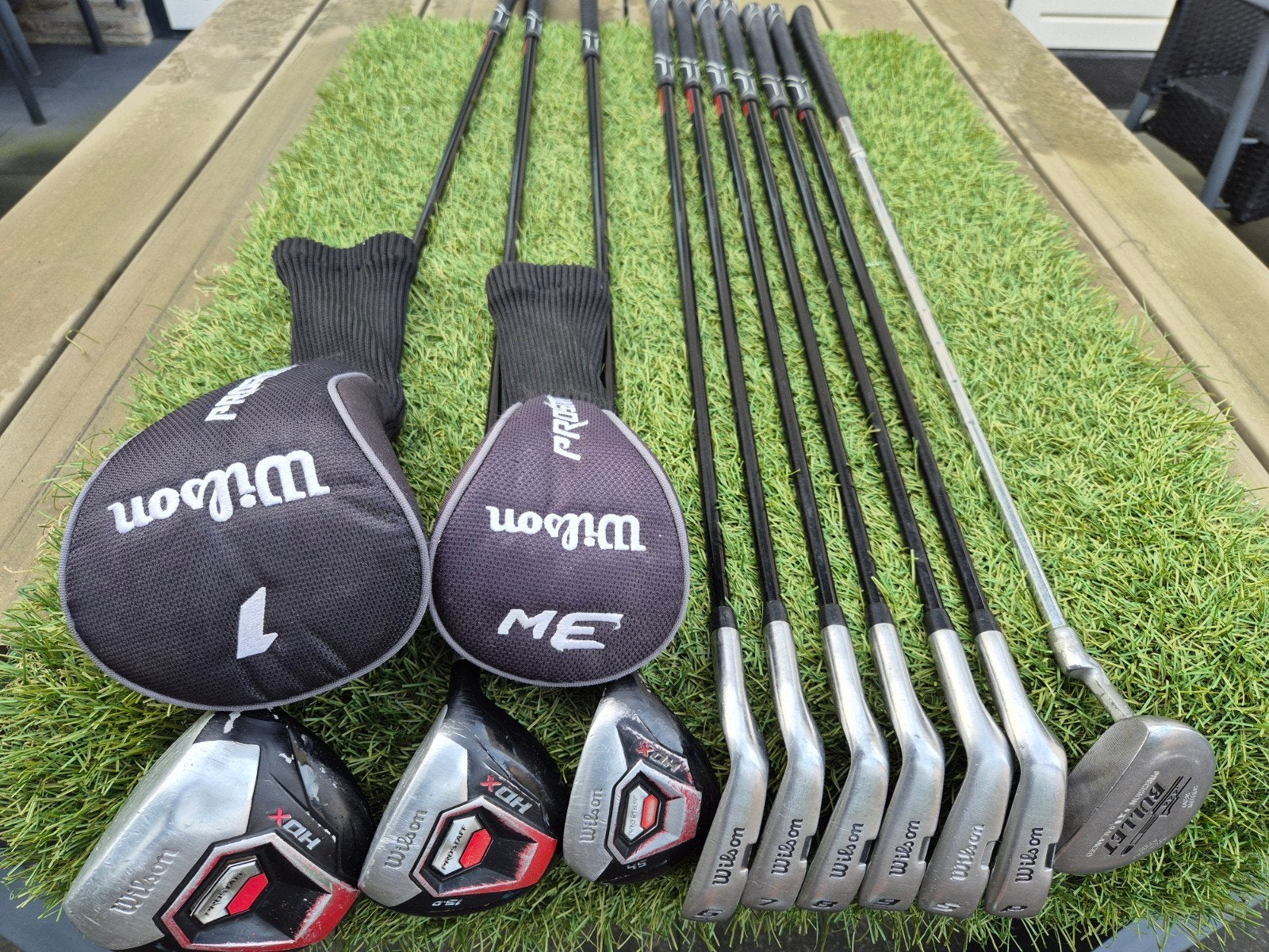 Wilson heren 0,5 inch verlengde golfset, Sport en Fitness, Ophalen of Verzenden