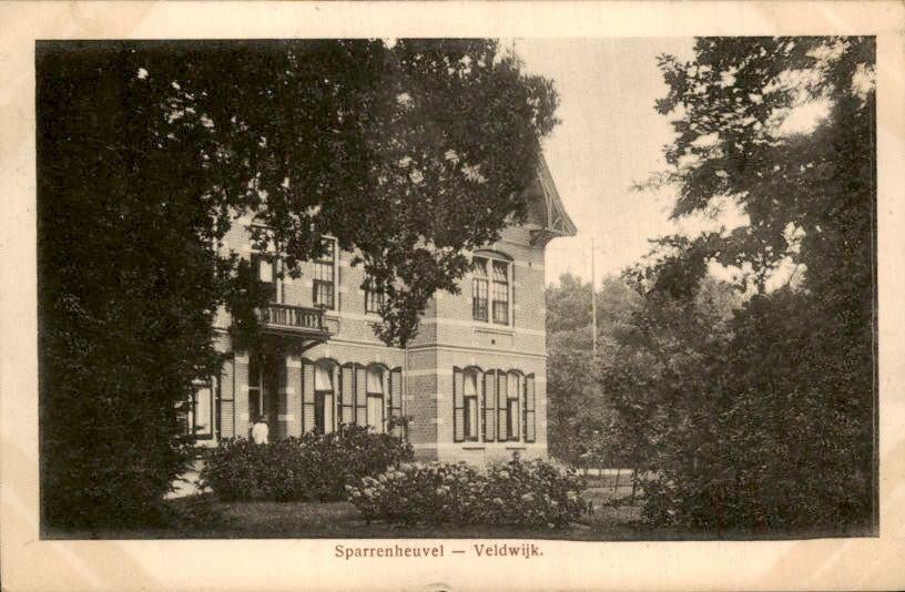 Veldwijk - Sparrenheuvel, Ophalen of Verzenden, Voor 1920, Gelopen, Gelderland