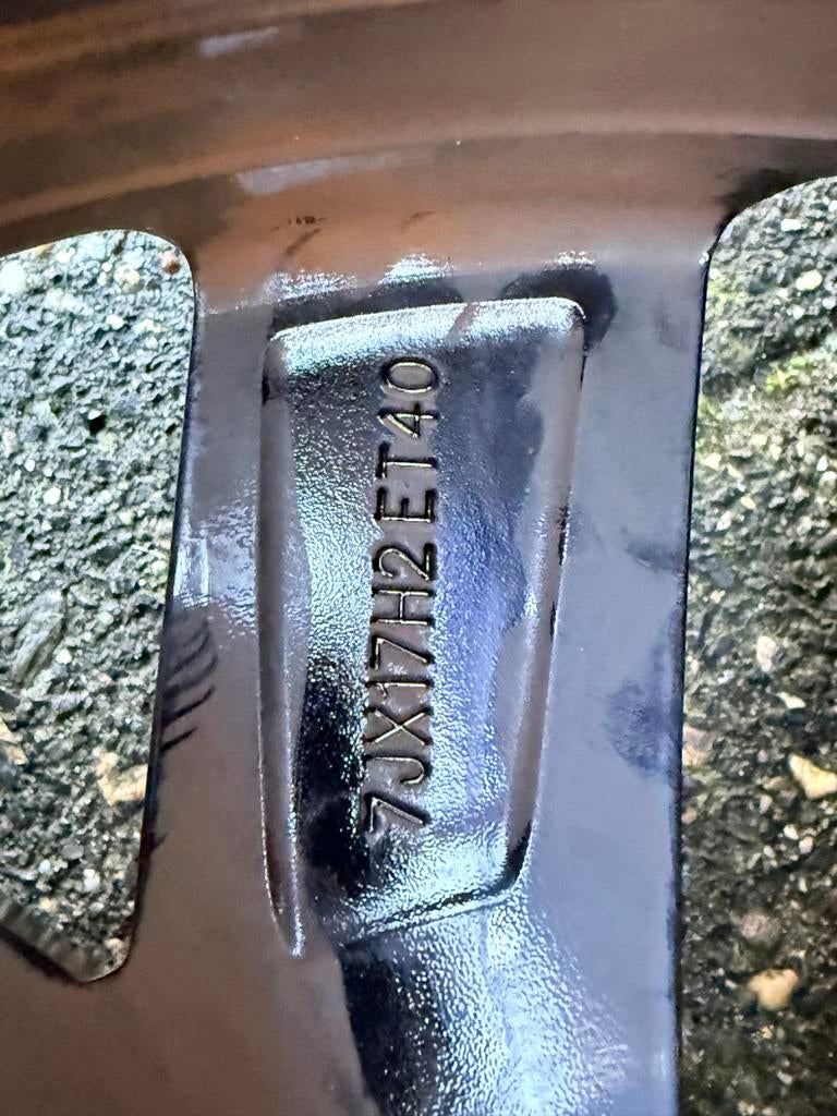 VAG velgen met banden 17 en 18 inch, Gebruikt, Banden en Velgen, 17 inch, Ophalen of Verzenden