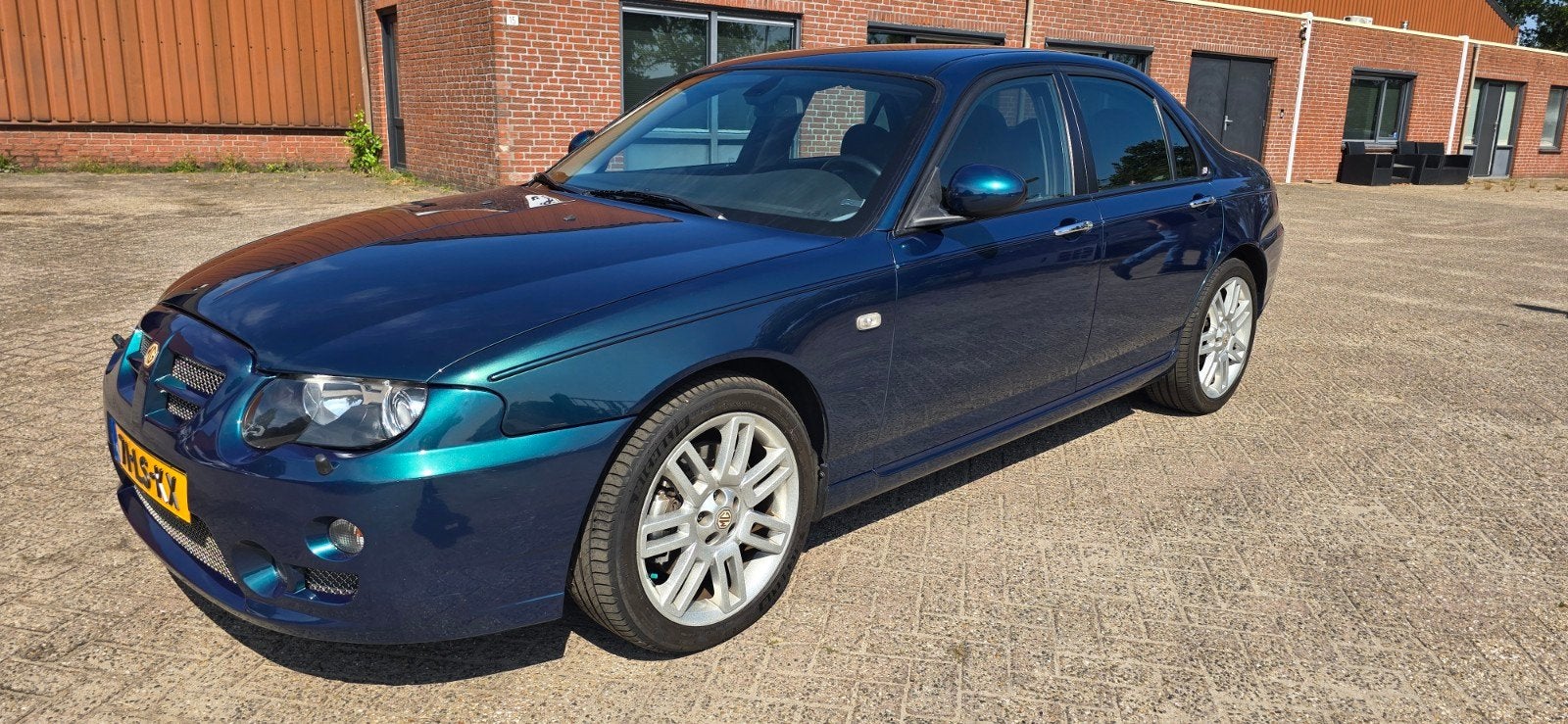 MG ZT 2.5 180 AUT 2003 Blauw, Auto's, Elektrische ramen, Zwart, 2497 cc, Blauw