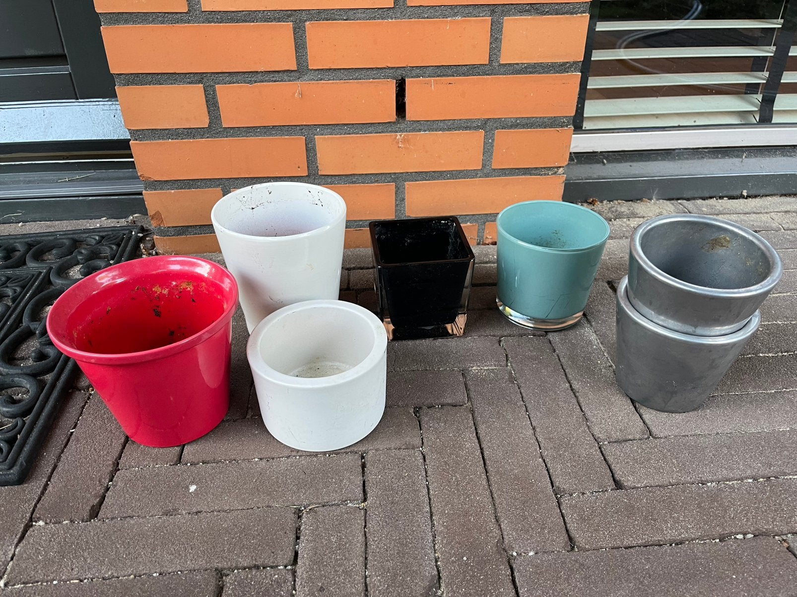 Allemaal bloempotjes, gratis, Ophalen, Gebruikt