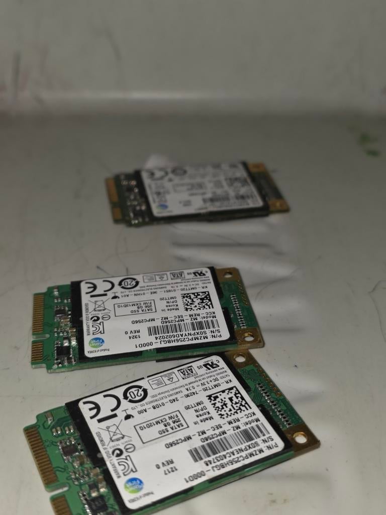 Samsung 256gb msata ssd strip, Intern, Gebruikt, SSD, Ophalen of Verzenden