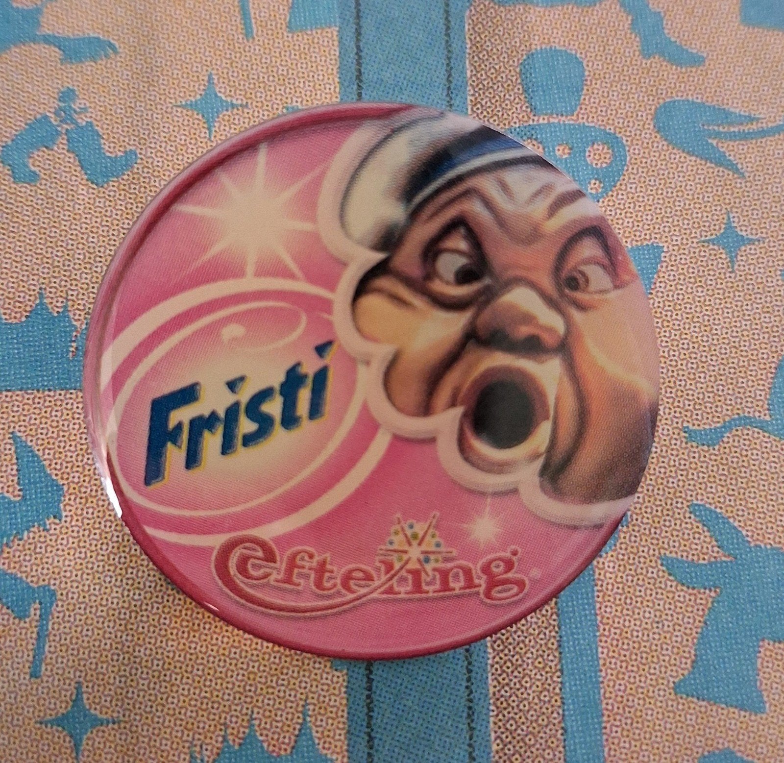 Fristi Holle Bolle Gijs, Ophalen, Zo goed als nieuw, Button of Speldje