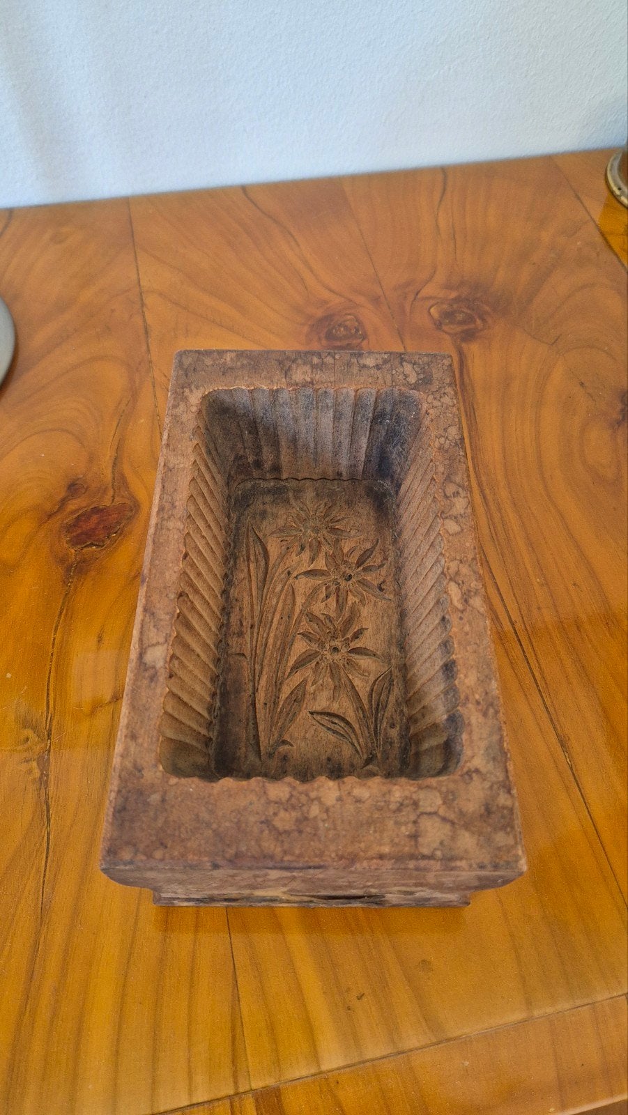 Antieke houten botervorm, Ophalen of Verzenden