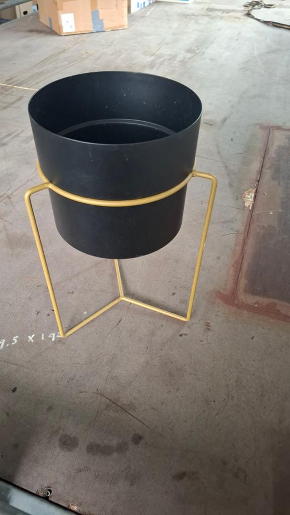 Plantenpot ~40cm hoog, 22cm doorsnee, Ophalen, Rond, Steen, Minder dan 30 cm