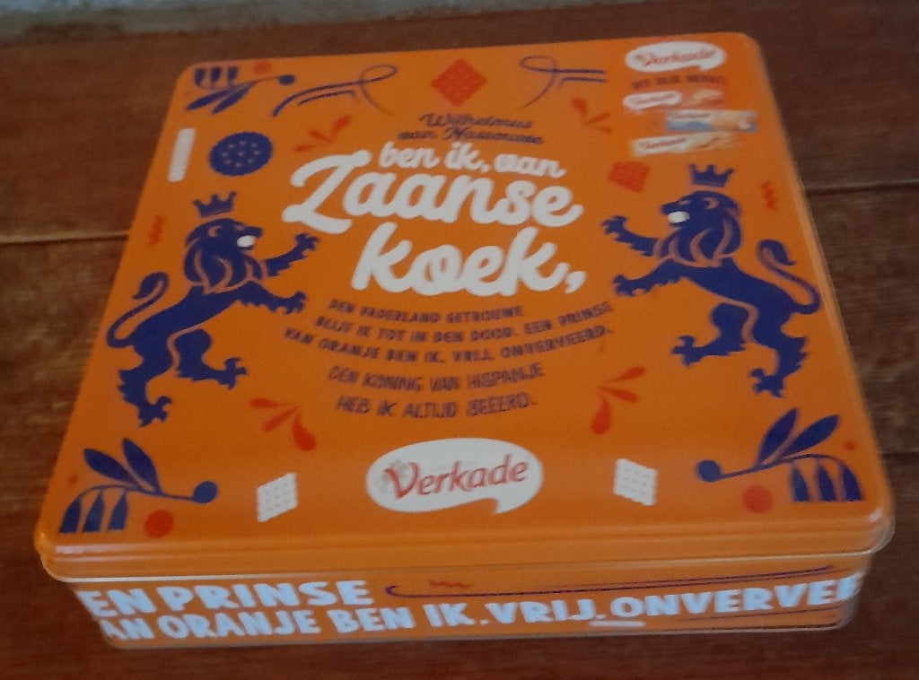 Koektrommel - Verkade, Verzamelen, Blikken, Verzenden, Gebruikt, Overige, Verkade