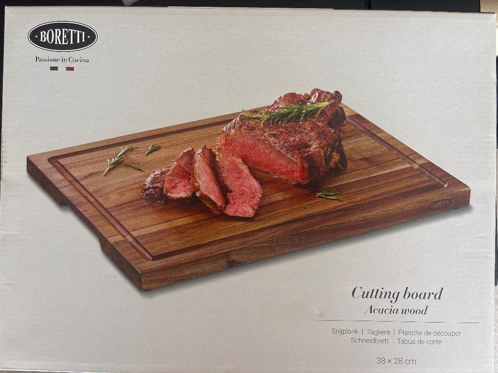 Snijplank Boretti, Overige typen, Hout, Nieuw, Ophalen of Verzenden
