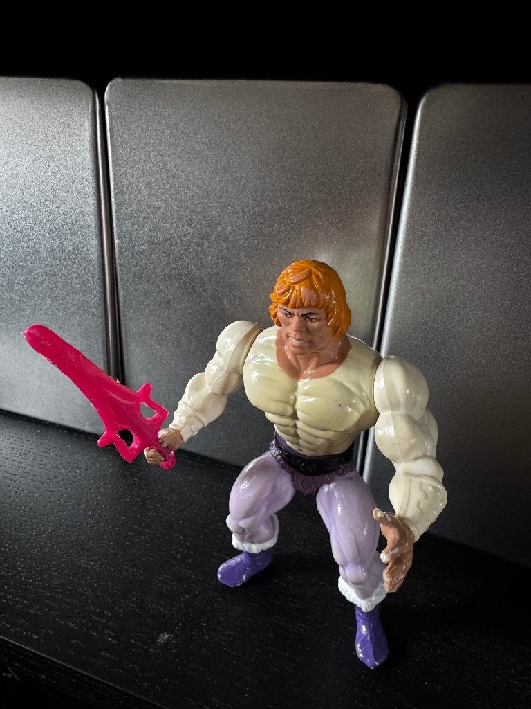 Vintage MOTU Prince Adam, Ophalen of Verzenden, Gebruikt