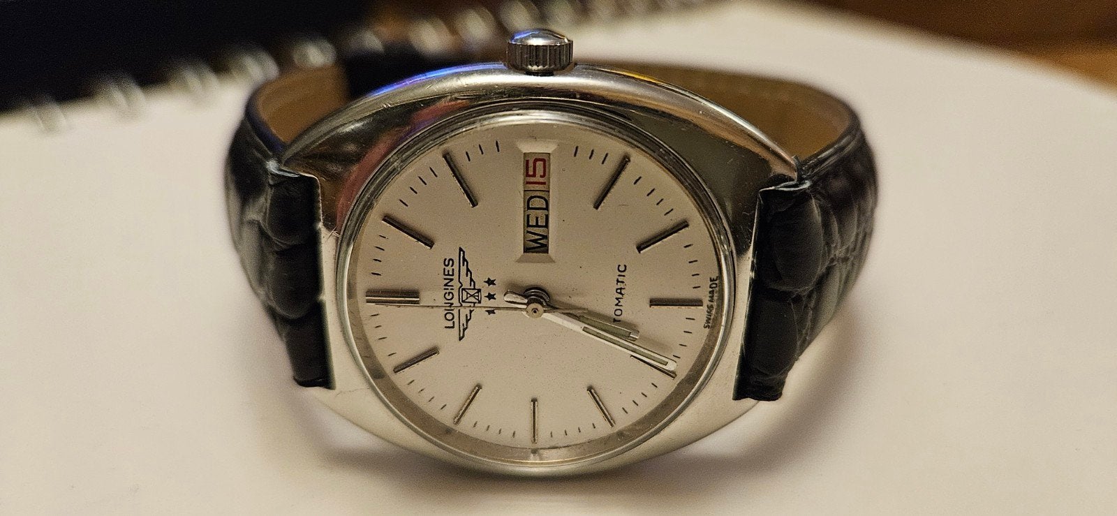 Longines Automatic Horloge - Vintage Herenhorloge, Ophalen of Verzenden