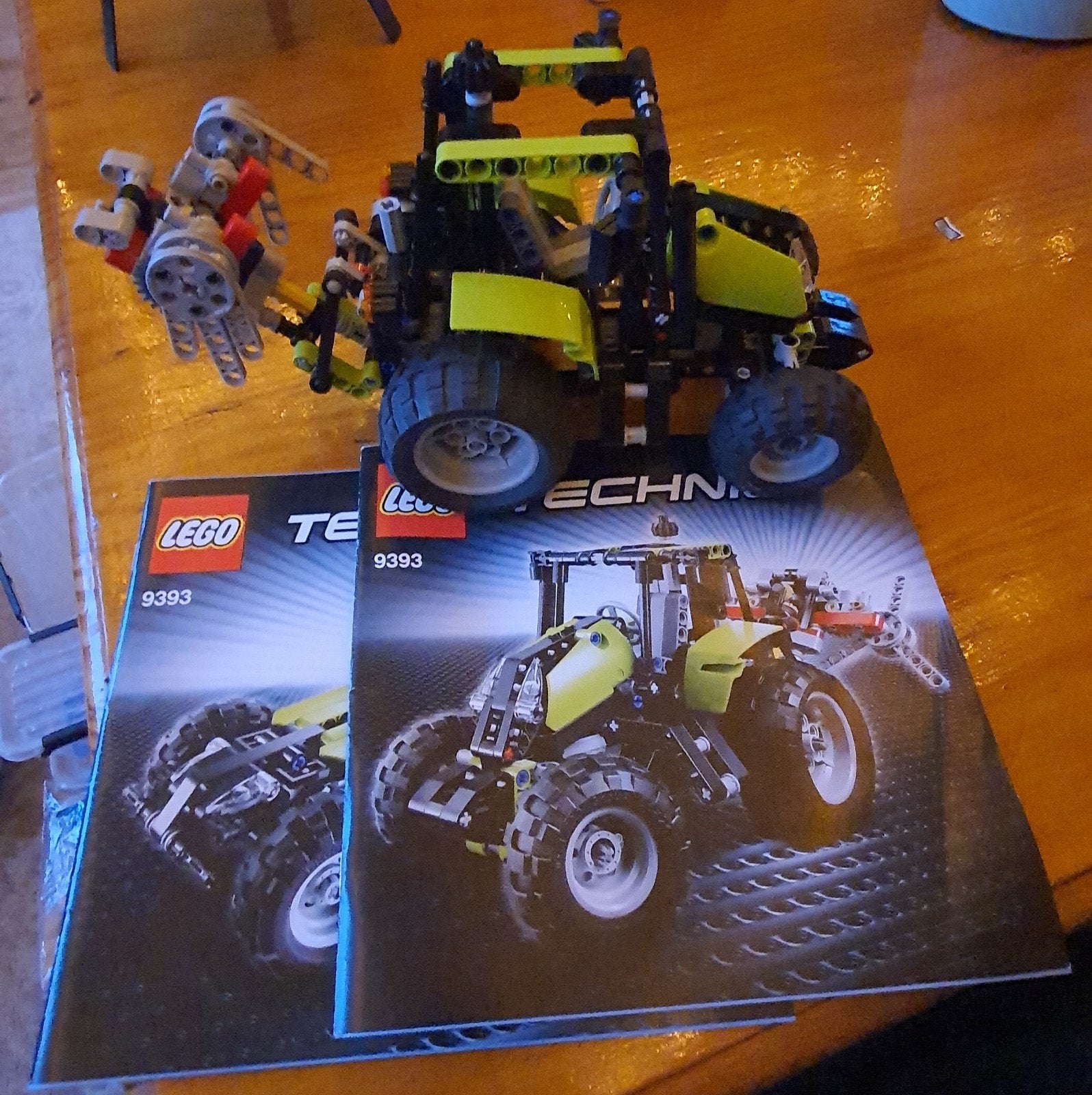 Lego set 9393 Tractor, Lego, Ophalen of Verzenden, Zo goed als nieuw, Complete set