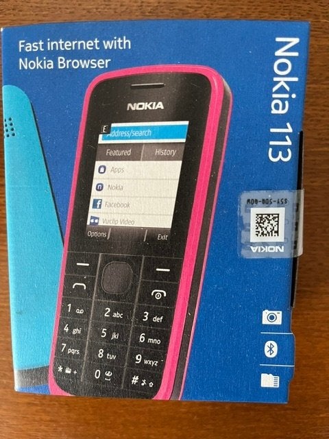 Nokia 113, Geen camera, Fysiek toetsenbord, Nieuw, Ophalen of Verzenden