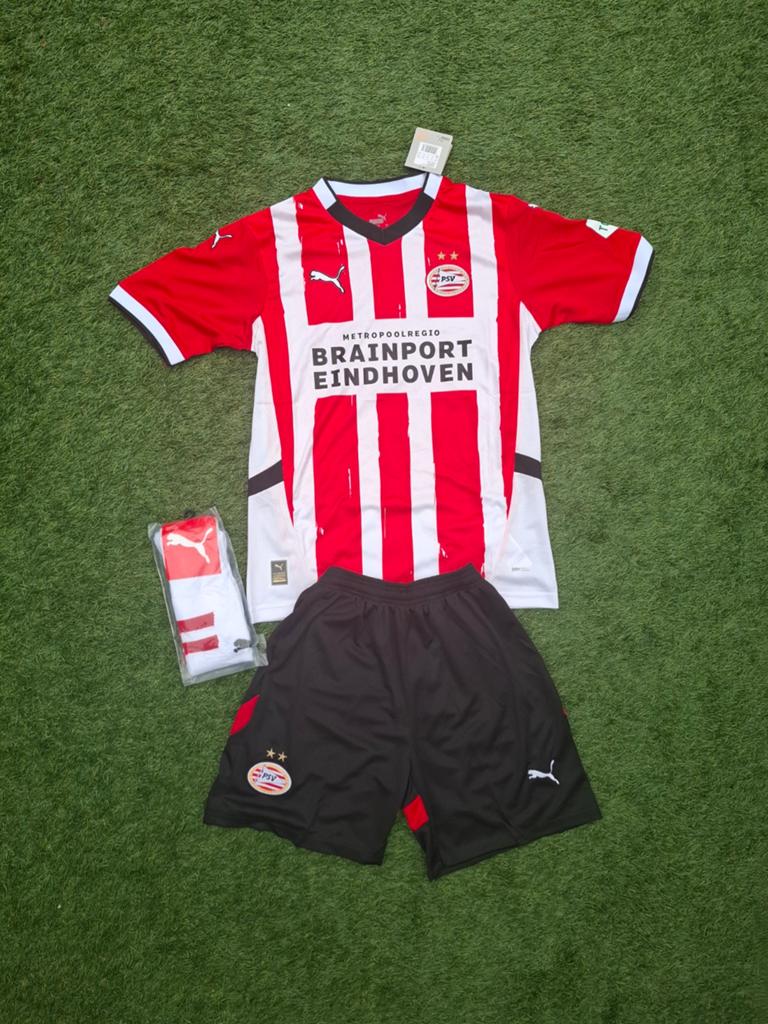 PSV Thuis Tenue - Shirt XXL & Broekje XL en Sokken - Nieuw, Groter dan maat XL, Ophalen of Verzenden, Nieuw, Set