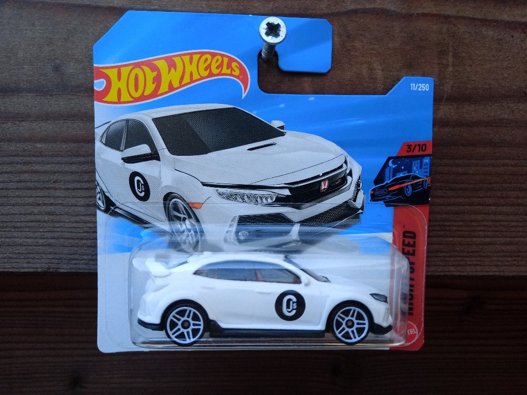 Honda Civic Type R '18 Hotwheels, Hobby en Vrije tijd, Modelauto's | Overige schalen, Ophalen, Nieuw, Auto
