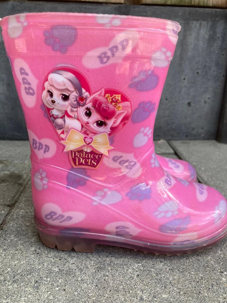 Roze Disney Laarzen palace pets Maat 22, Meisje, Laarsjes, Ophalen of Verzenden, Zo goed als nieuw