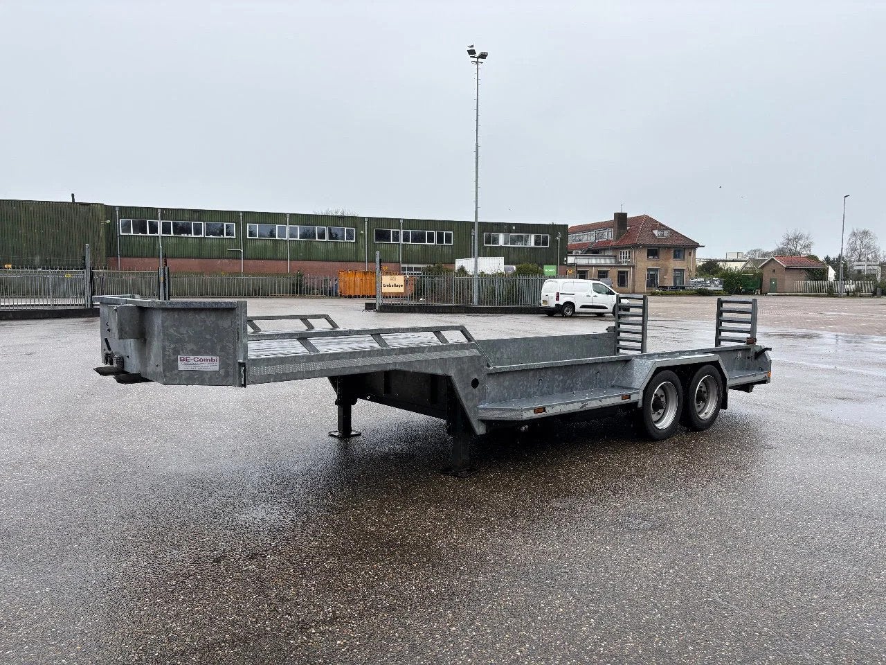 kuiper Be oplegger 8 TON kuip dieplader (2015) (bj 2015), Auto's, Vrachtwagens, Overige brandstoffen, Origineel Nederlands, Bedrijf