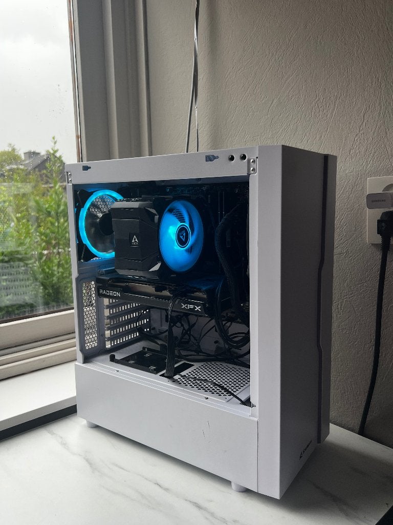 Gaming PC | AMD RX 6600 XT | Intel i3-12100F | 32GB RAM, Ophalen, Gebruikt, 32 GB, Zelf gebouwde pc