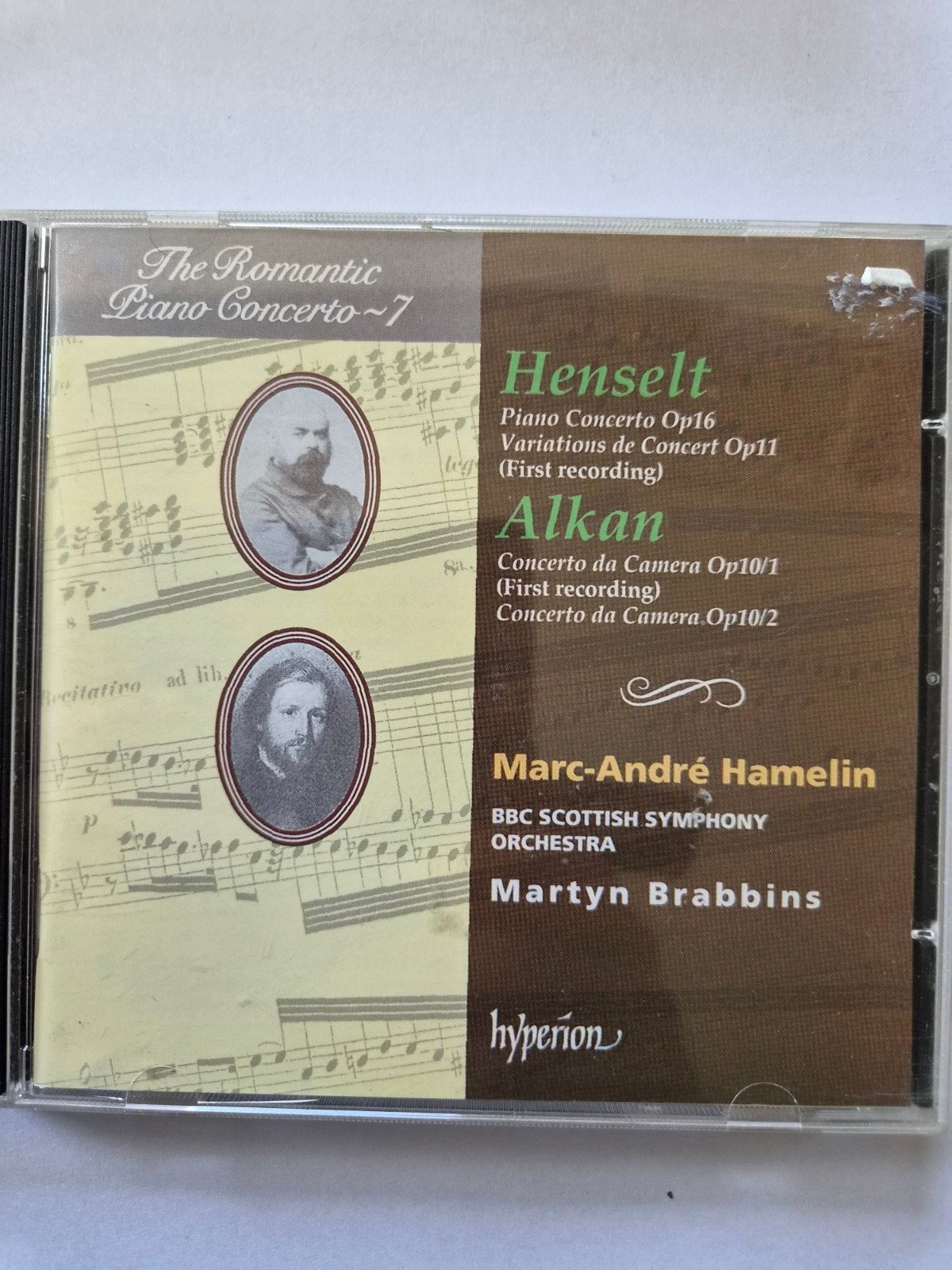 The Romantic Piano Concerto - 7: Henselt & Alkan CD, Ophalen of Verzenden, Romantiek, Gebruikt, Orkest of Ballet