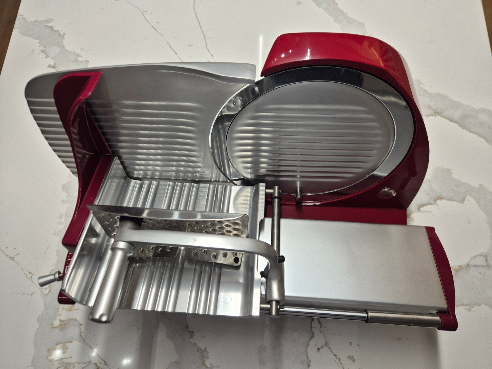 Berkel snijmachine rood - zo goed als nieuw, Ophalen, Zo goed als nieuw