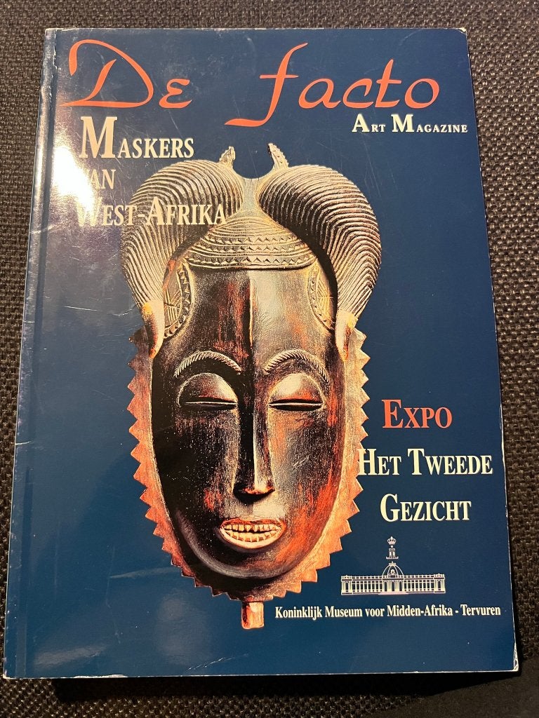 Maskers van West-Afrika, Expo Het Tweede gezicht * Midden-Af, Ophalen of Verzenden, Zo goed als nieuw, Overige onderwerpen