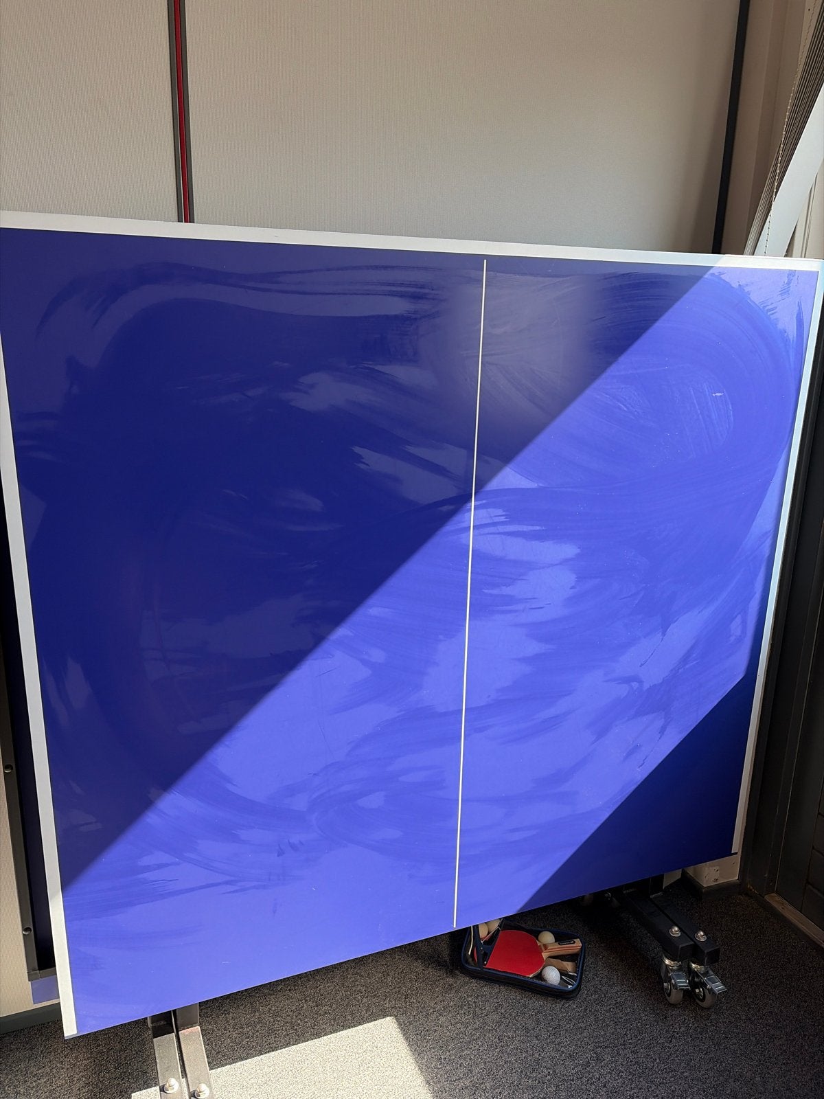 GTS S400i Tafeltennistafel - Inklapbaar & Verrijdbaar, Ophalen, Gebruikt, Tafel Indoor, Inklapbaar