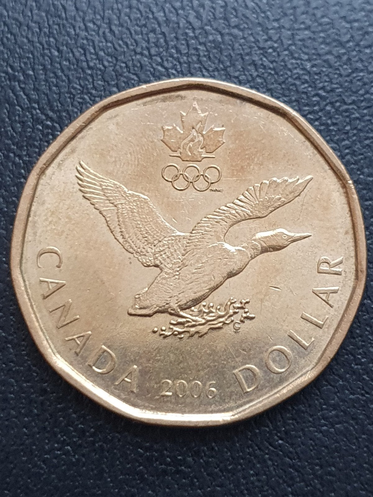 1 Dollar 2006 Canada Olympische Winterspelen Turijn., Ophalen of Verzenden, Noord-Amerika, Losse munt