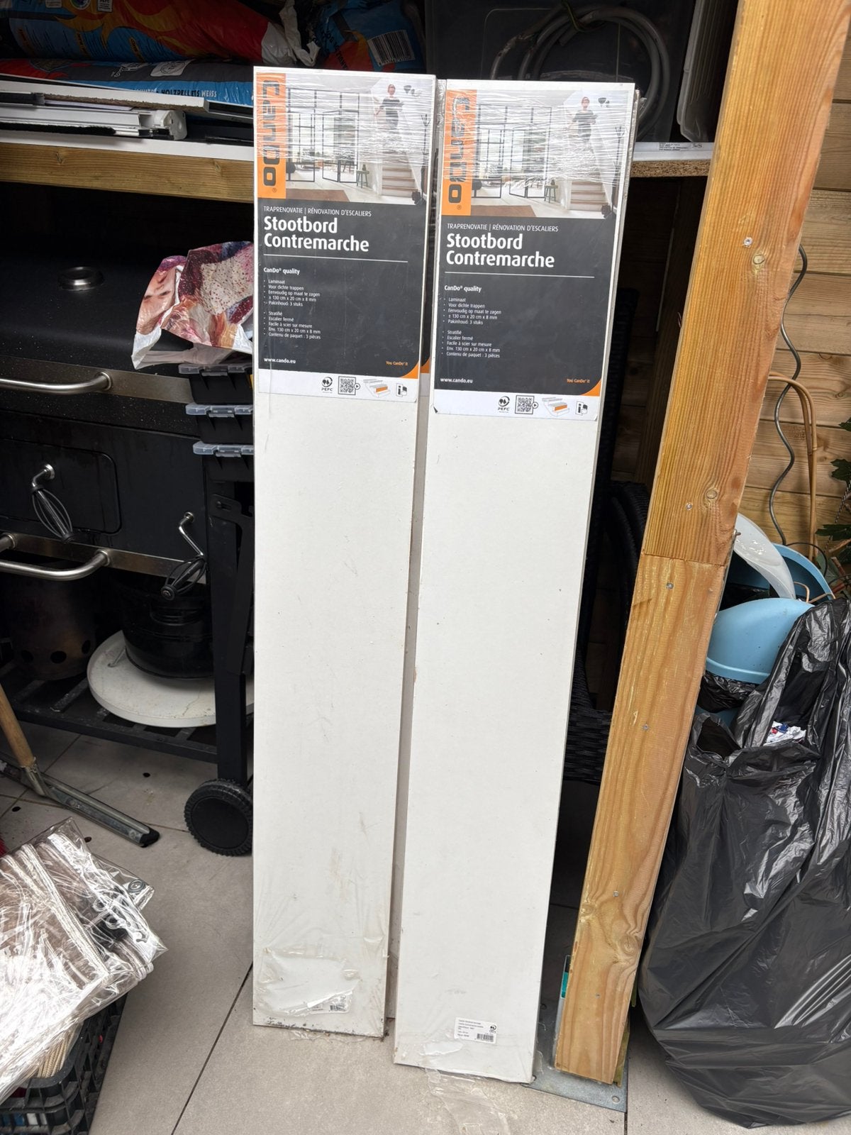 Stootbord, Ophalen, Zo goed als nieuw, Mdf, 200 tot 250 cm