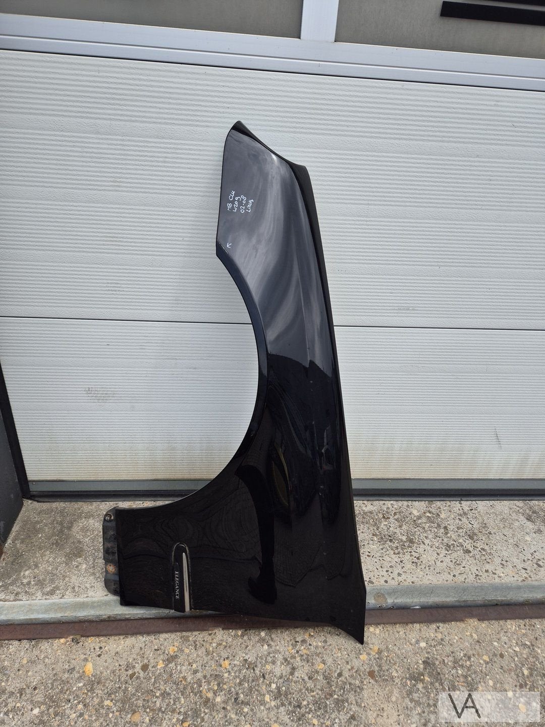 Voorscherm zijscherm Mercedes CLK W209 02 - 08 links zwart, Auto-onderdelen, Carrosserie en Plaatwerk, Gebruikt, -, Ophalen of Verzenden