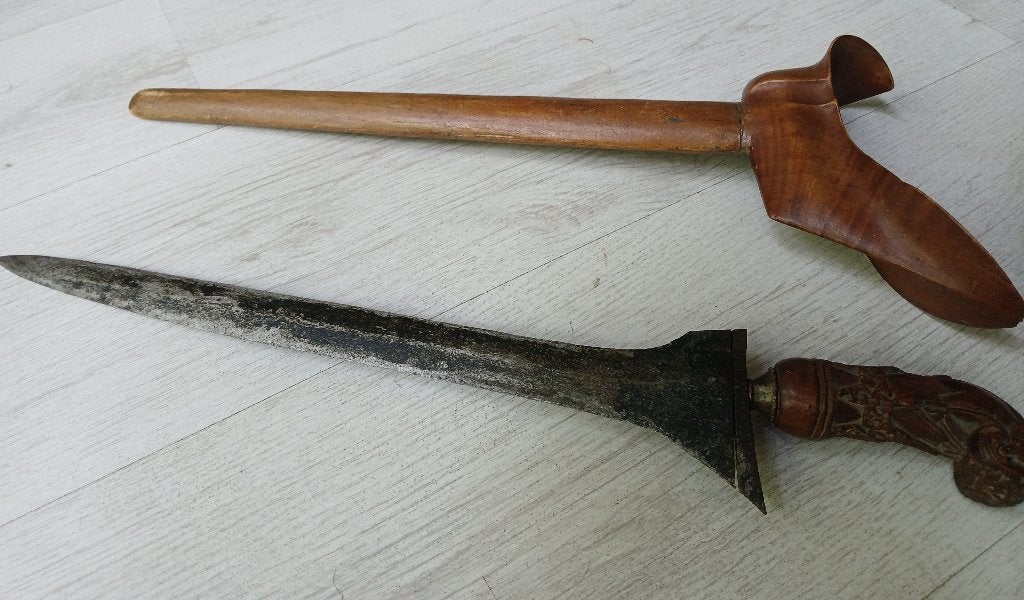 Javaanse kris, Ophalen, Wapen, Handgemaakt, Indonesië