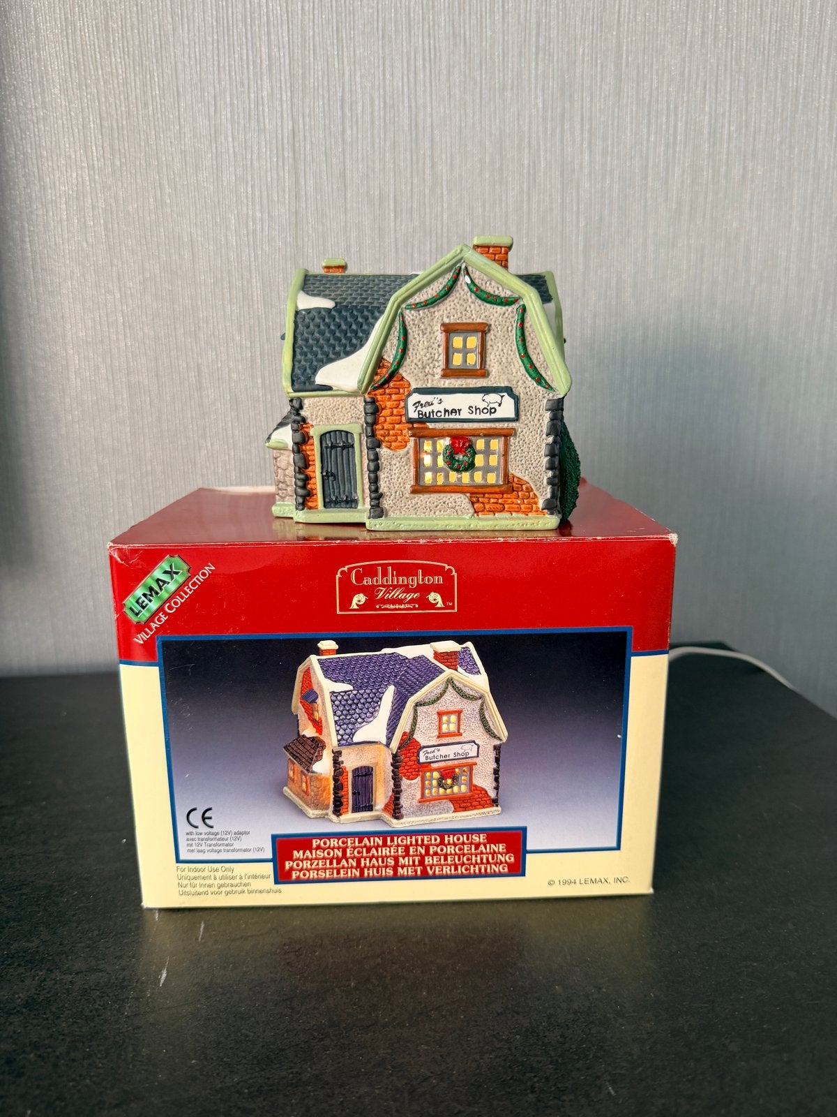 Lemax butcher schop 1994, Diversen, Ophalen of Verzenden, Zo goed als nieuw