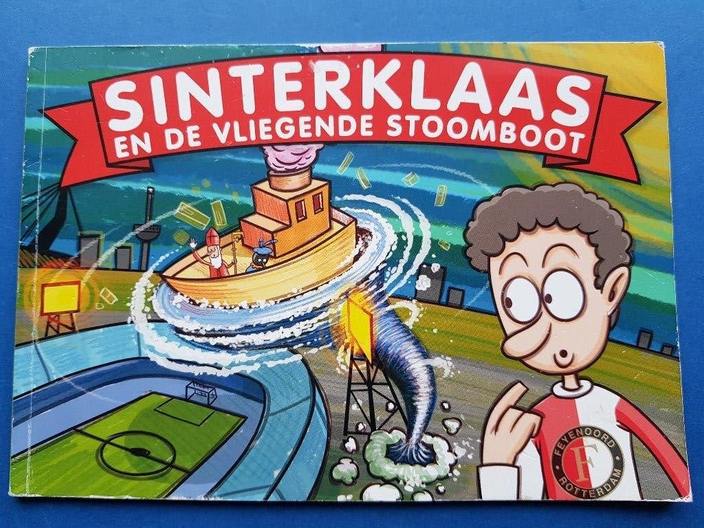 Sinterklaas en de vliegende stoomboot - Feyenoord, Ophalen of Verzenden, Gelezen, Fictie algemeen