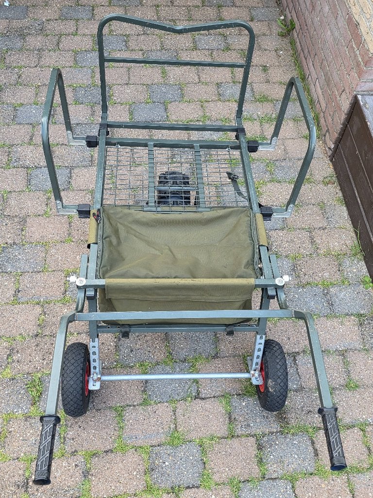 Karperkruiwagen 3-wiel uitvoering – volledig functioneel, Ophalen, Gebruikt, Complete set