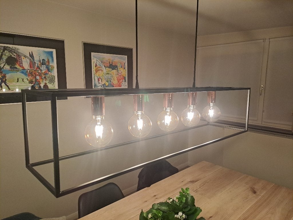 Hanglamp Lucide, Ophalen, Zo goed als nieuw, Metaal, E27 (groot)