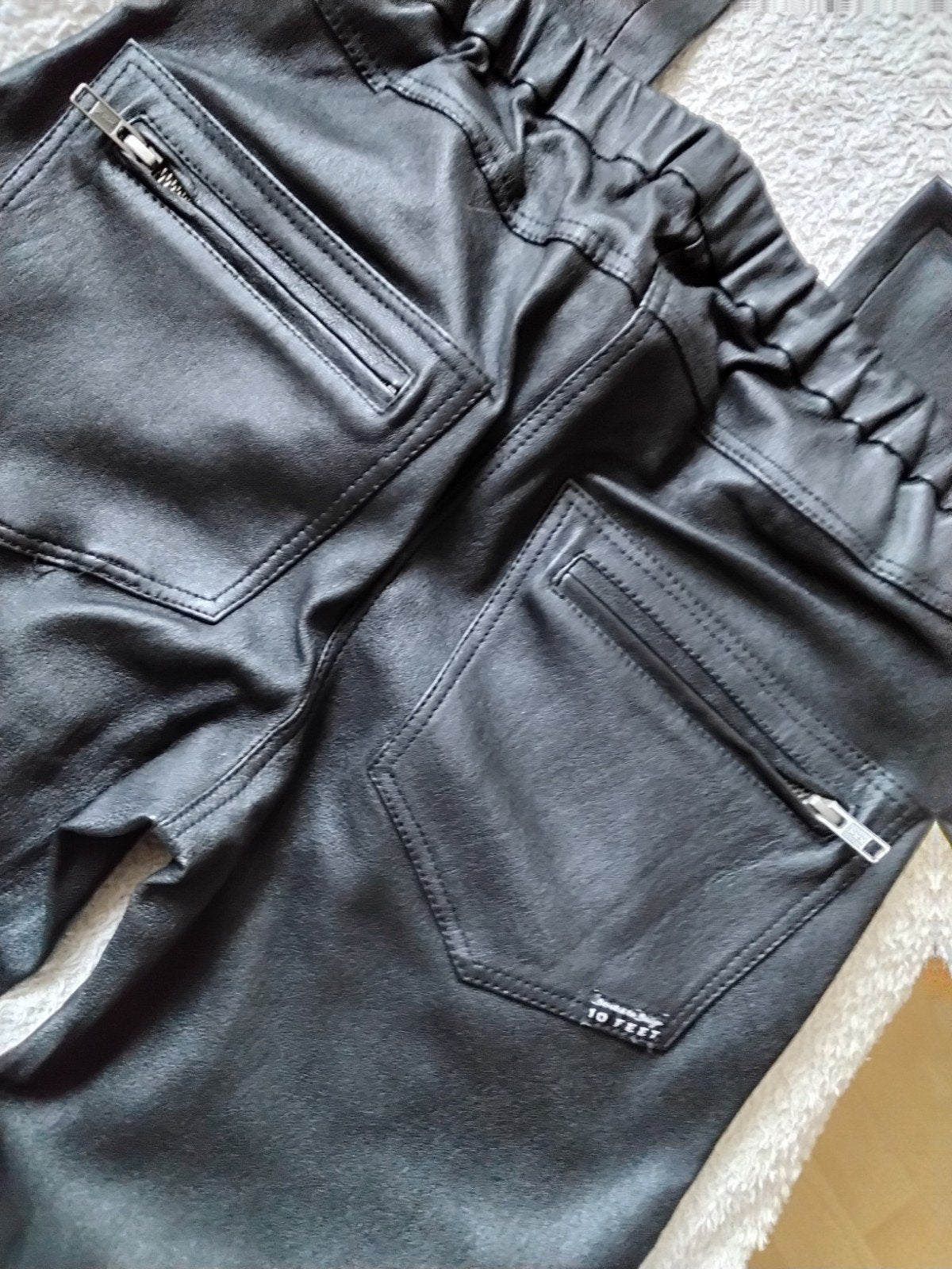 leren broek S, Kleding | Dames, 10 Feet, Zwart, Nieuw, Ophalen of Verzenden