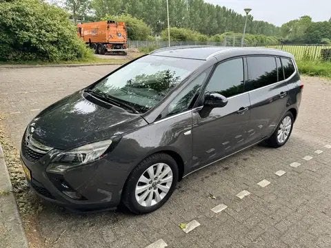 Opel Zafira 1.6 Turbo 200pk – 55.000km – Leer - 1van2 in NL!, Auto's, Voorwielaandrijving, Dealer onderhouden, 15 km/l, 4 cilinders